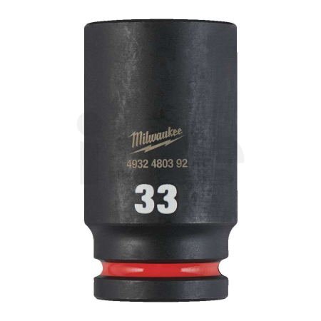 MILWAUKEE Průmyslové hlavice Shockwave 3/4" HEX 33mm dlouhé 4932480392