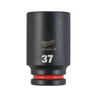 MILWAUKEE Průmyslové hlavice Shockwave 3/4" HEX 37mm dlouhé 4932480396