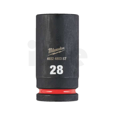 MILWAUKEE Průmyslové hlavice Shockwave 3/4" HEX 28mm dlouhé 4932480387