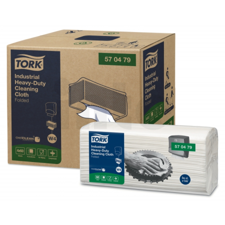 Tork Heavy-Duty průmyslová čisticí utěrka 4 ks, W4, 570479