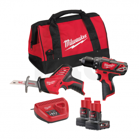 MILWAUKEE M12BPP2C-402B - M12™ set nářadí 4933441230