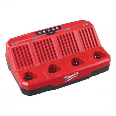 MILWAUKEE M12 C4 M12™ nabíječka s 4 porty 4932430555