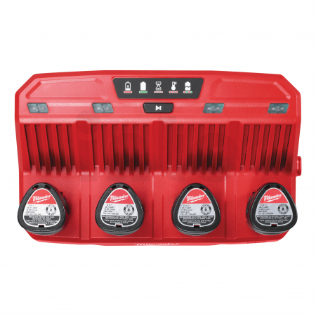 MILWAUKEE M12 C4 M12™ nabíječka s 4 porty 4932430555