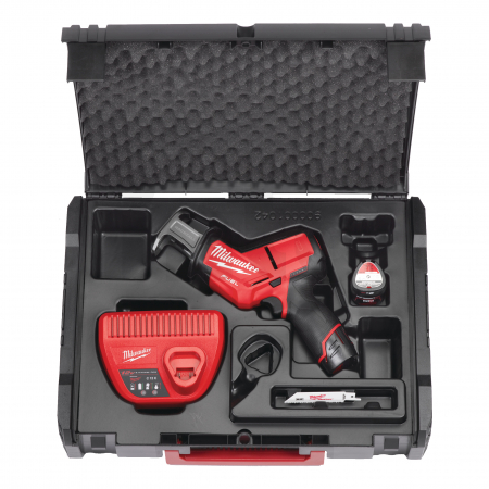 MILWAUKEE M12CHZ-202X - M12 FUEL™ kompaktní pilka na kov Hackzall™ 4933447738