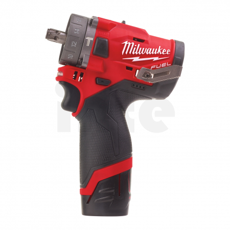 MILWAUKEE M12FPDXKIT-202X - M12 FUEL™ kompaktní příklepová vrtačka s rychlovýměnným sklíčidlem 4933464138