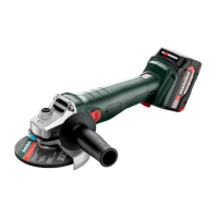 METABO W 18 L 9-125 akumulátorová úhlová bruska 602247510