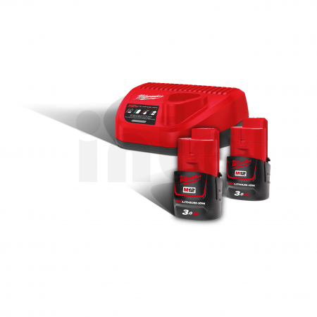 MILWAUKEE M12NRG-302 - M12™ NRG sada 4933451902