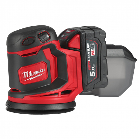 MILWAUKEE M18BOS125-502B - M18™ 125 mm excentrická bruska 4933464229