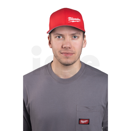 MILWAUKEE Baseballová kšiltovka - červená 4932493100