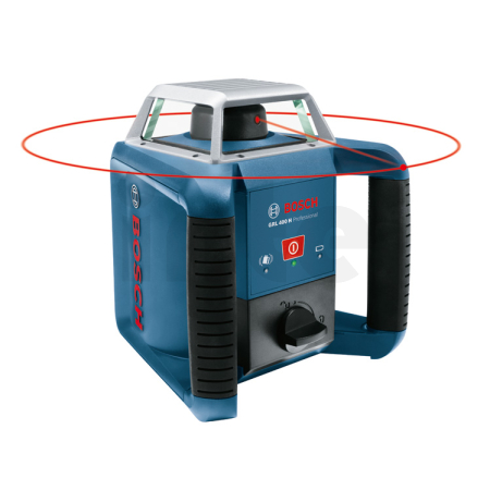 BOSCH Rotační laser GRL 400 H + LR 45 v L-BOXX 0601061805