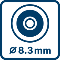BOSCH Inspekční kamera GIC 4/5 Imager 8,3 mm / 1,5 m 1600A02R6M