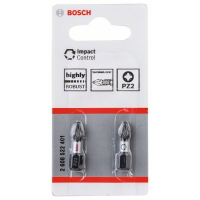 BOSCH Nástavec Impact Control 25 mm, 2×PZ2 2608522401