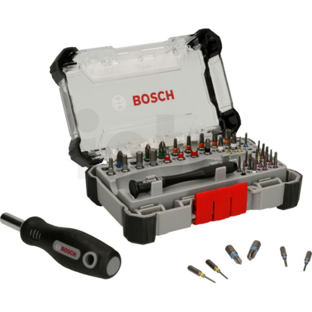 BOSCH Sada šroubovacích bitu Precision, 42ks 2607002835