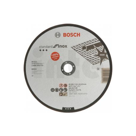 BOSCH řezný kotouč rovný 230 mm 2608619773