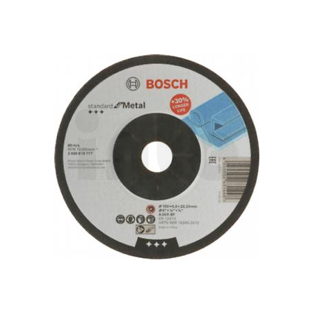 BOSCH brusný kotouč 150 mm 1 ks kov 2608619777