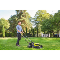 RYOBI RY18LMX46A-0 18V ONE+ Akumulátorová sekačka na trávu, šířka záběru 46 cm  5133005789