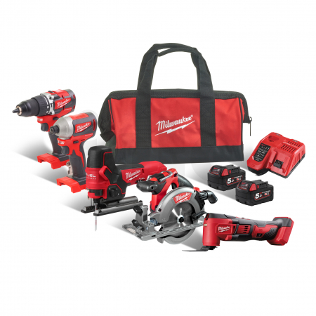 MILWAUKEE M18 FPP5K-502B - M18™ set nářadí 4933471209