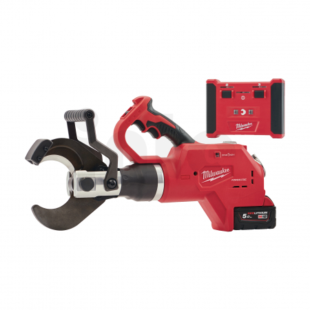 MILWAUKEE M18HCC75R-502C - M18™ FORCE LOGIC™ - hydraulické nůžky na zemní kabely 4933459271