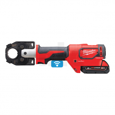 MILWAUKEE M18HCCT-201C - M18™ FORCE LOGIC™ Hydraulické krimpovací kleště na kabely 53kN 4933451194