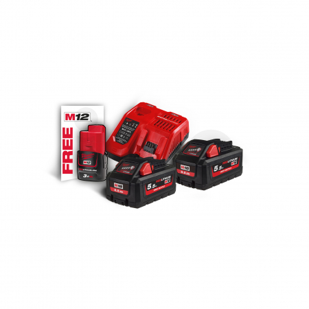 MILWAUKEE M18HNRG-552 - M18™ HIGH OUTPUT™ power pack 4933464713