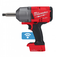 MILWAUKEE M18ONEFHIWF12E-0X - M18 FUEL™ ONE-KEY™ ½″ rázový utahovák s pojistným kroužem a prodlouženým vřetenem 4933478405