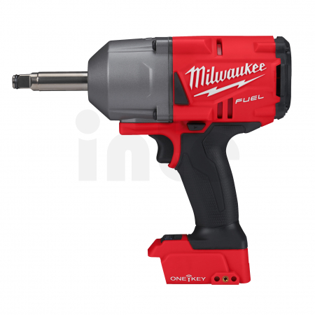 MILWAUKEE M18ONEFHIWF12E-0X - M18 FUEL™ ONE-KEY™ ½″ rázový utahovák s pojistným kroužem a prodlouženým vřetenem 4933478405