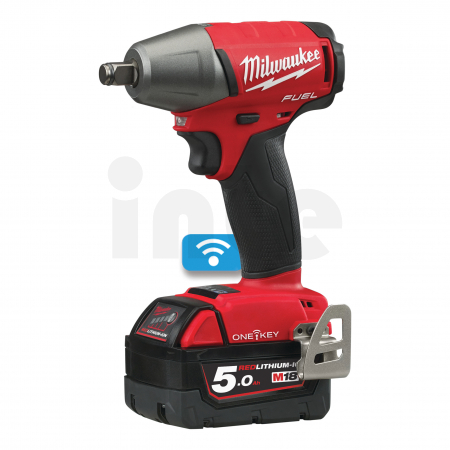 MILWAUKEE M18ONEIWF12-502X - M18 FUEL™ ONE-KEY™ ½″ rázový utahovák s pojistným kroužkem 4933451374