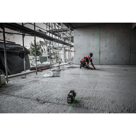 MILWAUKEE Laser M12™ 360° se zeleným paprskem se 3 rovinami 4933478102
