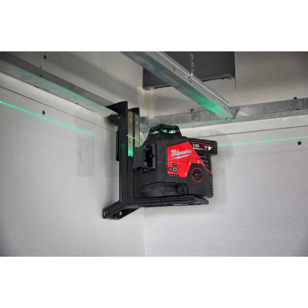 MILWAUKEE Sada laseru M12™ 360° se zeleným paprskem se 3 rovinami a příslušenství 4933478960