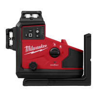 MILWAUKEE M12 A3PLO-0C zelený laser s automatickým zarovnáním 360° ve 3 rovinách 4933499001