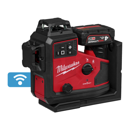 MILWAUKEE M12 A3PLO-401C zelený laser s automatickým zarovnáním 360° ve 3 rovinách 4933499002