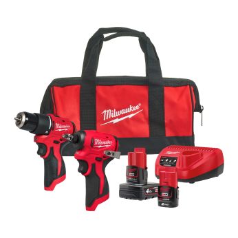 MILWAUKEE M12 BLPP2B-422B sada kompaktního bezuhlíkového nářadí 4933500425