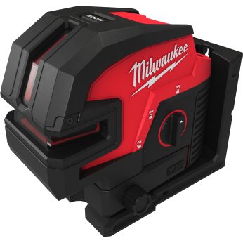 MILWAUKEE M12™ křížový liniový laser se 4 body 4933479202