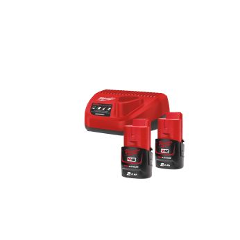 MILWAUKEE M12™  sada akumulátorů a nabíječky 4933459209