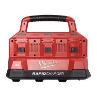 MILWAUKEE M18™ PACKOUT™ rychlonabíječka se šesti sloty 4932480162