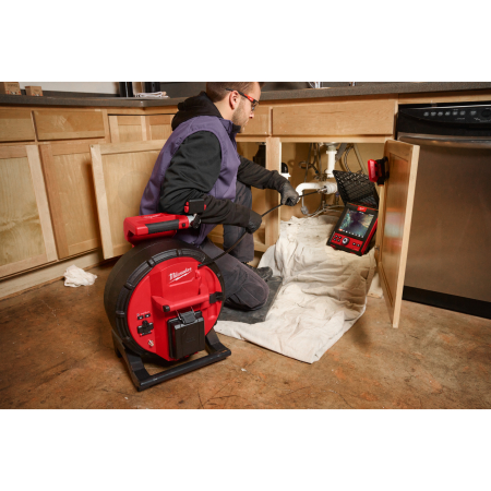 MILWAUKEE M18 SIC30 HDR-0 kamera na kontrolu kanalizace s navijákem 30 m, hlava kamery 25 mm HDR 4933493952