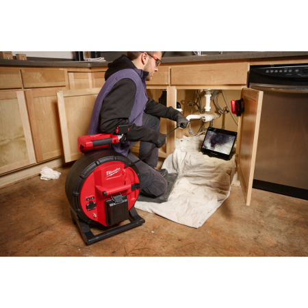 MILWAUKEE M18 SIC30 HDR-0 kamera na kontrolu kanalizace s navijákem 30 m, hlava kamery 25 mm HDR 4933493952