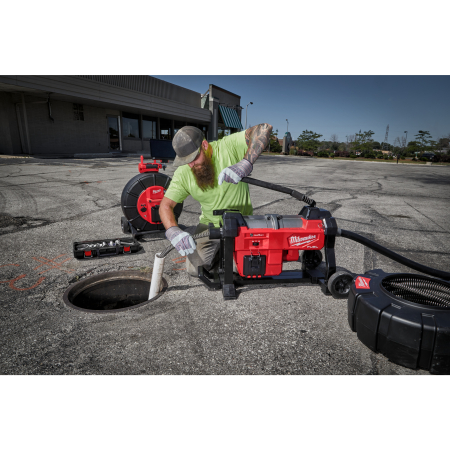 MILWAUKEE M18 SIC60 HDR-0 Inspekční kamera na kontrolu kanalizace s navijákem 60 m, hlava kamery 60 mm 4933493954