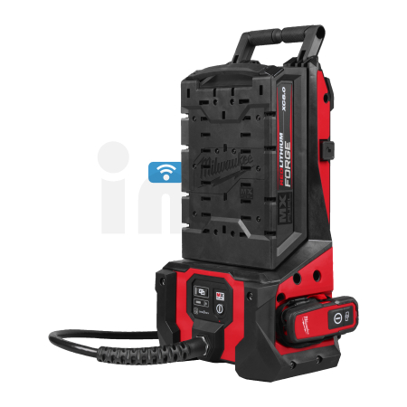 MILWAUKEE MXFCVHF-802 FUEL vysokofrekvenční vibrátor na beton, 2x Aku MXF XC608 + MXF SC 4933498133