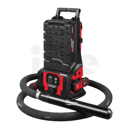 MILWAUKEE MXFCVHF-802 FUEL vysokofrekvenční vibrátor na beton, 2x Aku MXF XC608 + MXF SC 4933498133