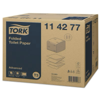 TORK Folded toaletní papír Advanced, T3,  2 vrstvy, 36 x 252 ks, 114277