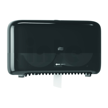 Tork Mid-size Twin zásobník na bezdutinkový toaletní papír, černý, T7, 558048