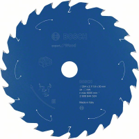 BOSCH Pilový kotouč Expert for Wood pro akumulátorové pily 254×2,1/1,6×30 T24 2608644524
