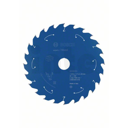 BOSCH Pilový kotouč Expert for Wood pro akumulátorové pily 210×1,7/1,2×30 T24 2608644516