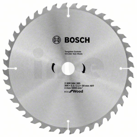 BOSCH Pilový kotouč Eco for Wood 2608644385