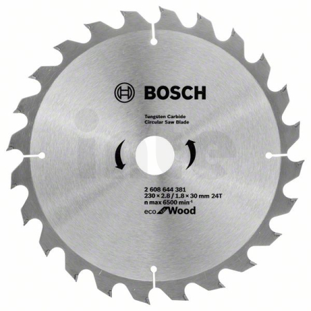 BOSCH Pilový kotouč Eco for Wood 2608644381