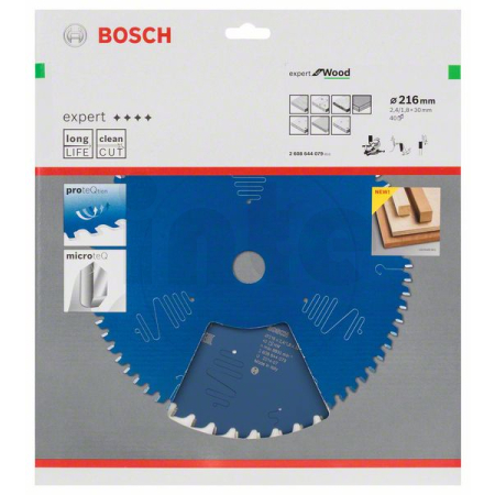BOSCH Pilový kotouč Expert for Wood 2608644079