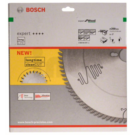 BOSCH Pilový kotouč Expert for Wood 2608642507