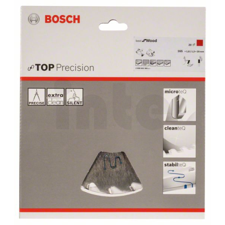 BOSCH Pilový kotouč do okružních pil Top Precision Best for Wood 2608642385