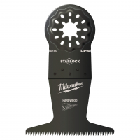 MILWAUKEE Nůž 65 mm pro ponorné řezy do dřeva a geometrie zubů se třemi řeznými břity zaručují rychlé a čisté řezy 48906015